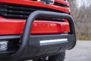 Chevrolet Silverado 1500 Bull Bar - Front - Rough Country - LED - Black - '19-'22